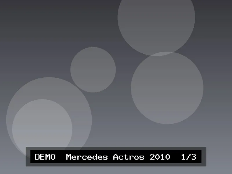 مرسيدس أكتروس 2010 قاطرة — Actros